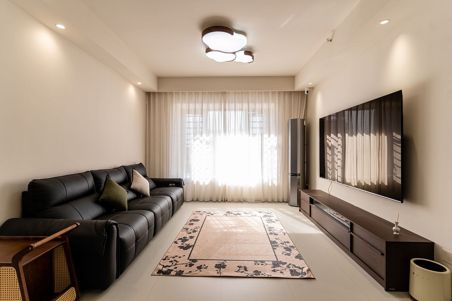 株洲家博整翡翠公園138㎡ 中古風格裝修賞析